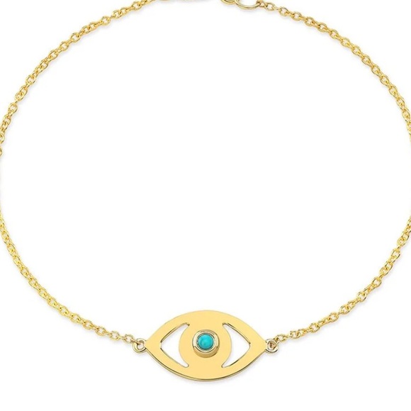 narcissist Jewelry - Narcissus Evil Eye Turquoise Bracelet